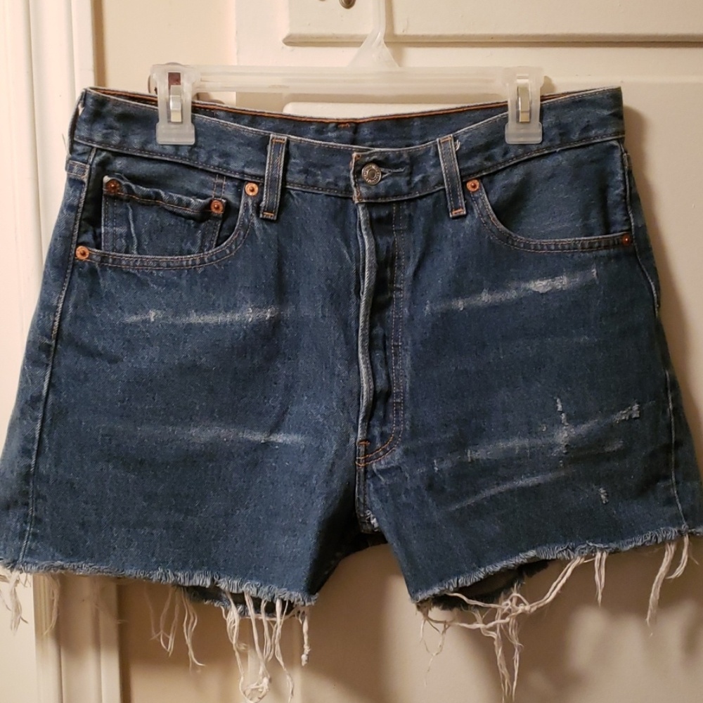 Vintage levi's 501 cut-off shorts